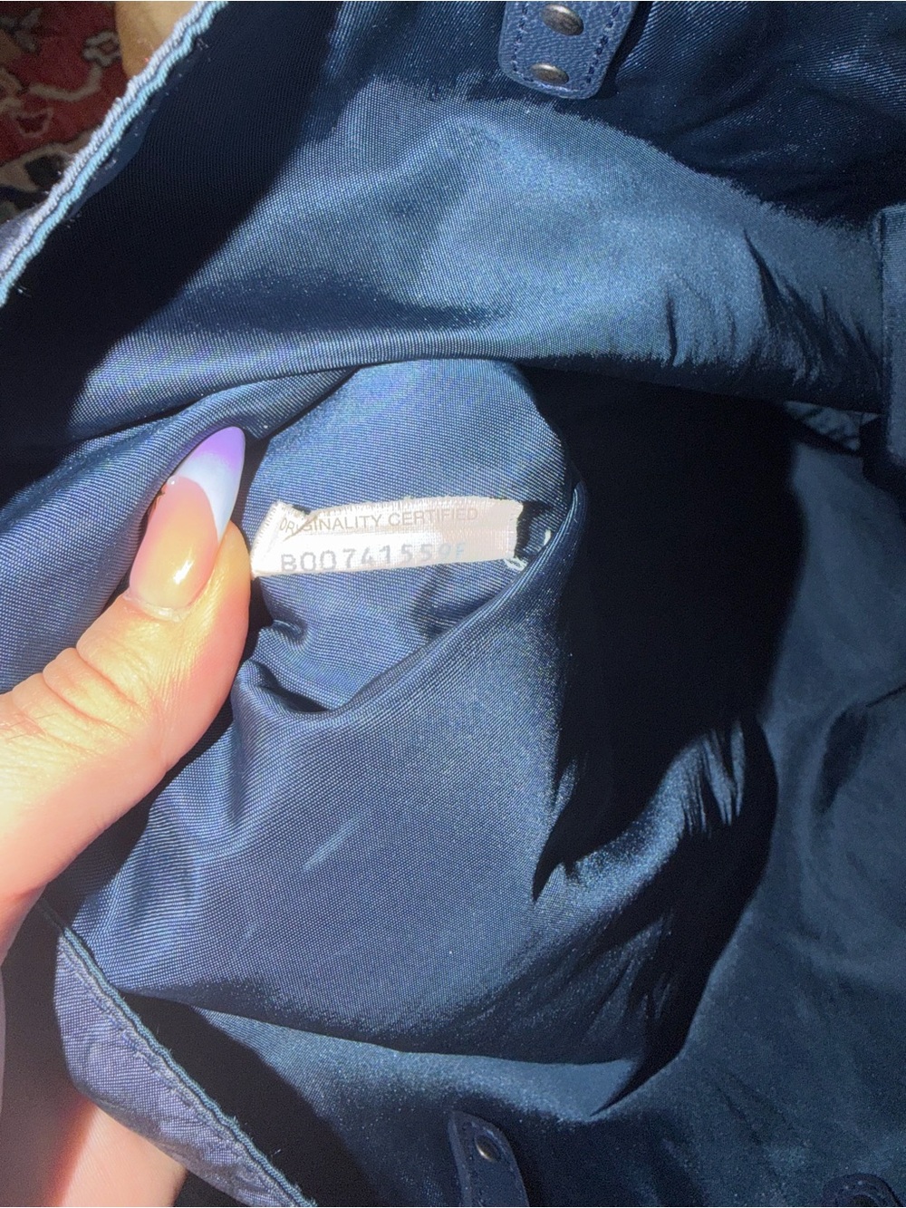 Like new authentic Bottega nylon tote - Picture 4 of 7